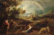 Peter Paul Rubens Landscape with Rainbow USA oil painting artist